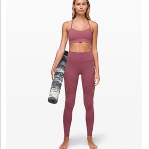 Lululemon lace high rise legging